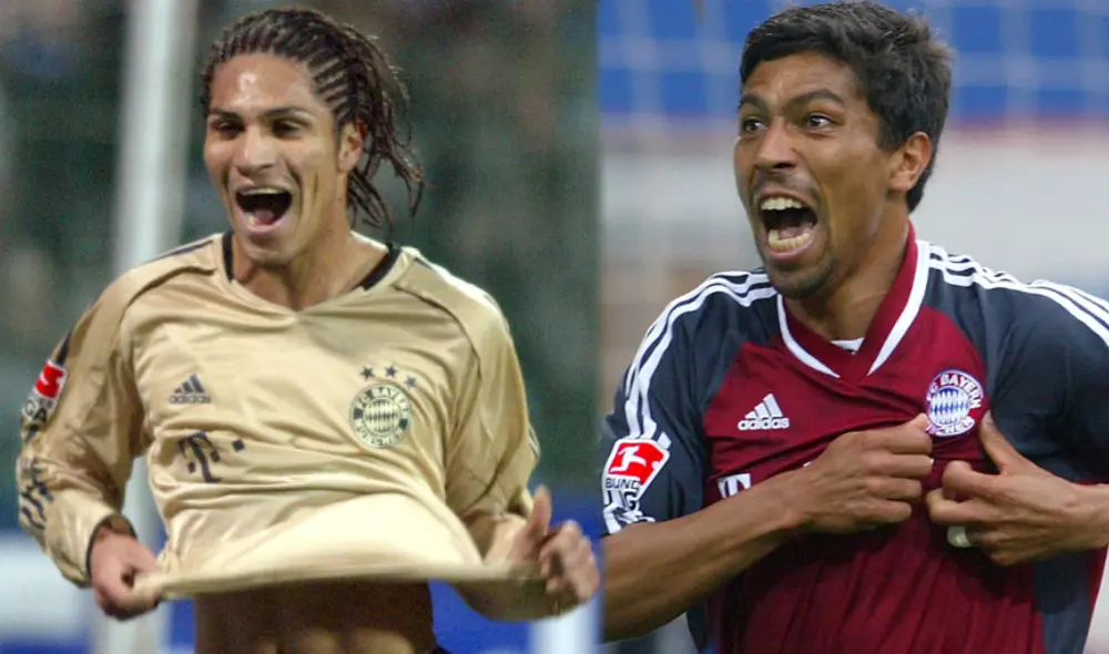 Paolo Guerrero y Giovane Elber jugaron en el Bayern Múnich. Créditos: (Patrik Stollarz/Archivo) Paolo Guerrero y Giovane Elber jugaron en el Bayern Múnich. Créditos: (Patrik Stollarz/Archivo)
