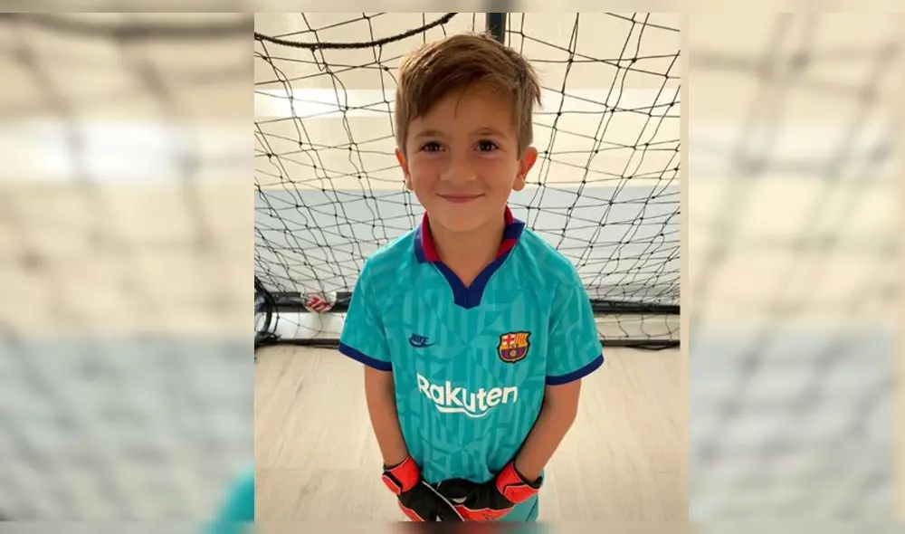 ¿Hijo de Lionel Messi quiere ser arquero? Antonella Roccuzzo asombra con foto ¿Hijo de Lionel Messi quiere ser arquero? Antonella Roccuzzo asombra con foto
