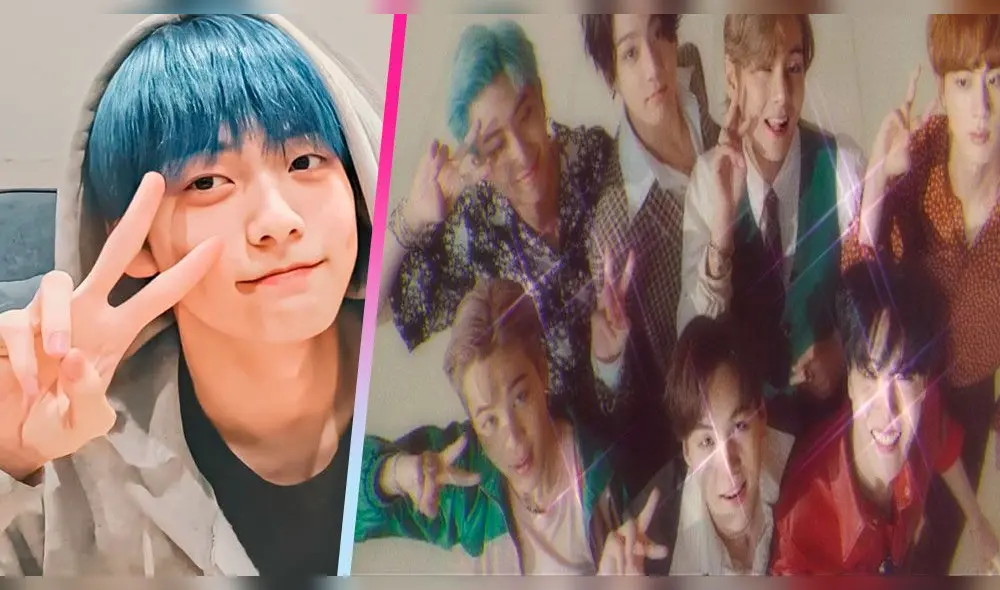 La transmisión en vivo de Soobin de TXT, donde habló del MV "Dynamite" de BTS. Créditos: V Live / Big Hit