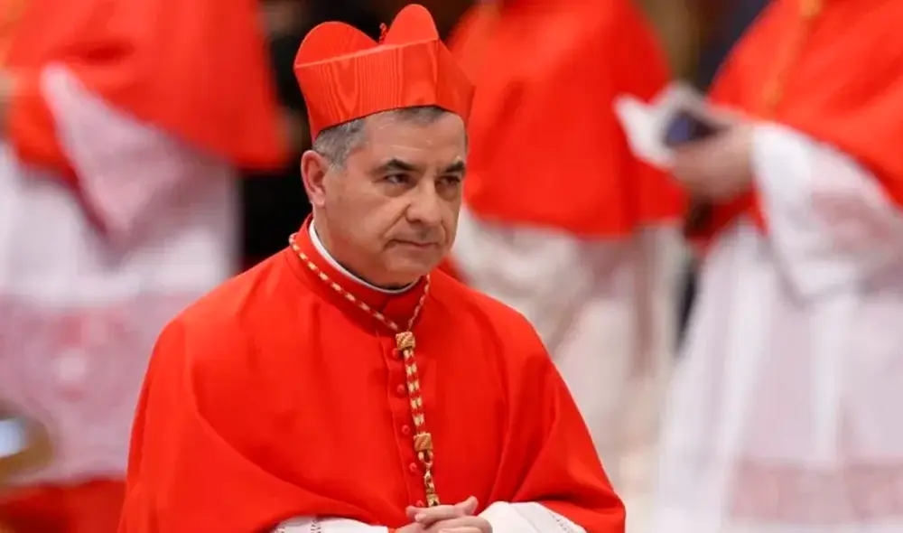 El Vaticano no ha explicado las razones de la renuncia del cardenal Giovanni Angelo Becciu. Foto: Angelus News