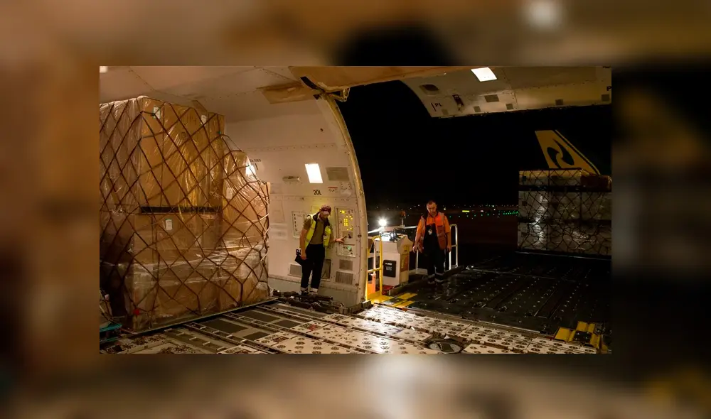 Los aviones que transportarán las vacunas deben poder ser climatizados y mantener una temperatura interior constante que oscile entre los 2 y 8 grados centígrados. Foto: Clarín