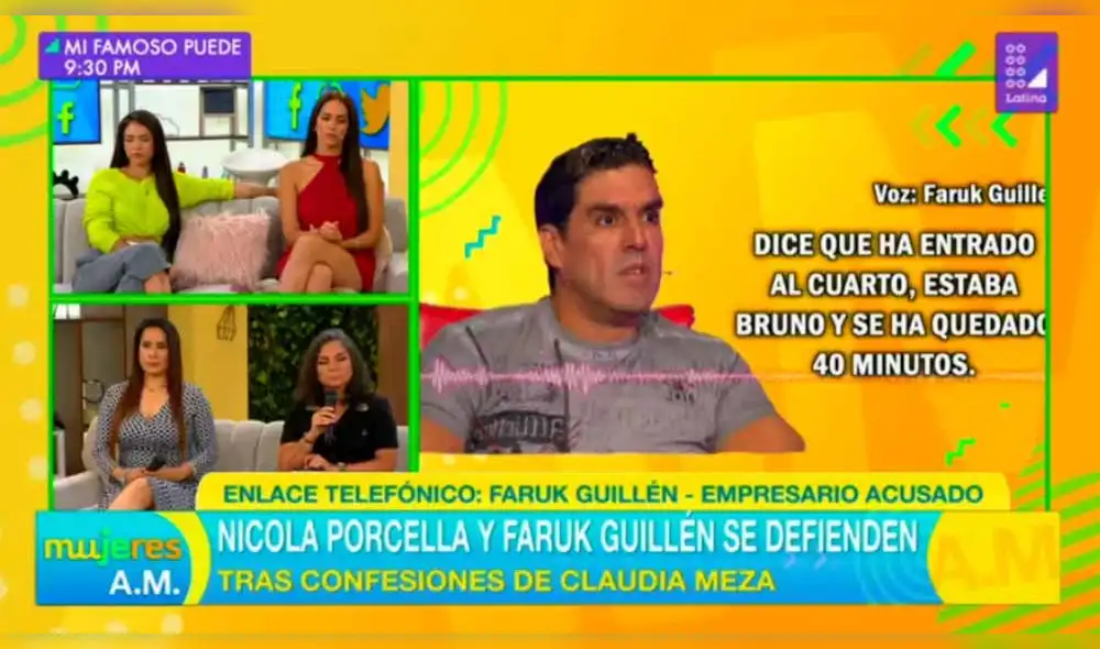 Faruk Guillén grita su inocencia tras negar pruebas de violación a Claudia Meza