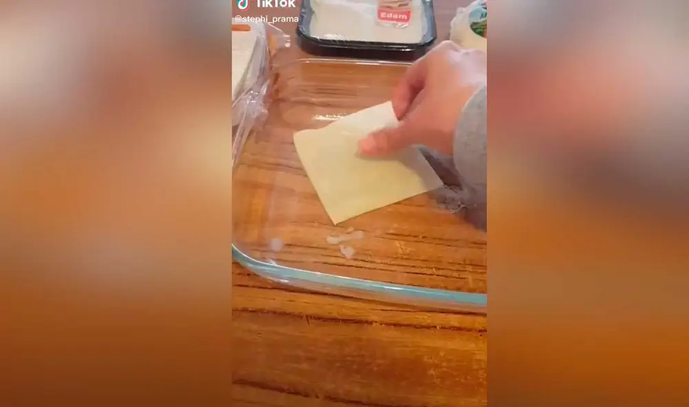 Desliza las imágenes para conocer más sobre la preparación de este exquisito platillo italiano. Foto: captura de TikTok/Stephanie Prado