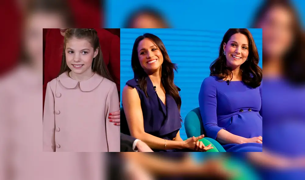 Meghan Markle y Kate Middleton se inspiran en los outfits de la infanta Sofía [FOTOS]
