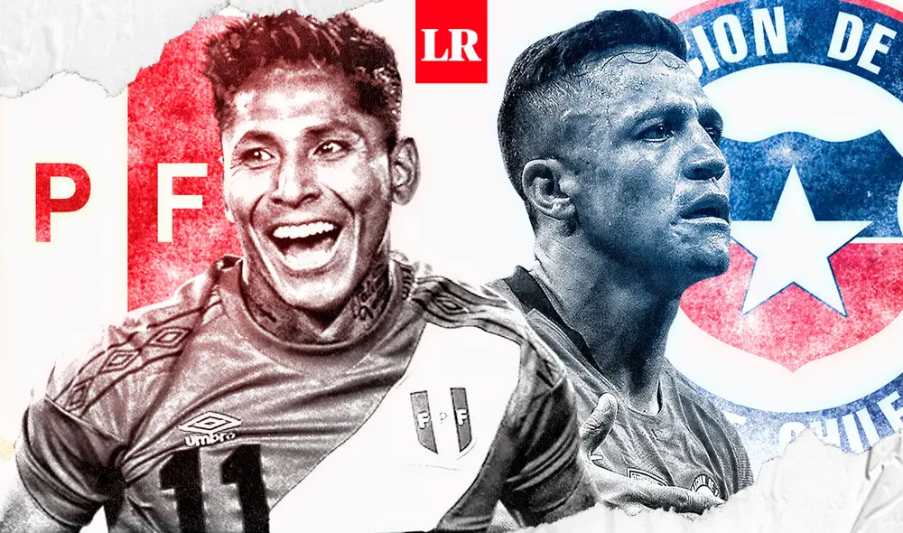 Chile y Perú juegan este viernes por la fecha 3 de las Eliminatorias Qatar 2022. Foto: Composición de Gerson Cardoso / La República