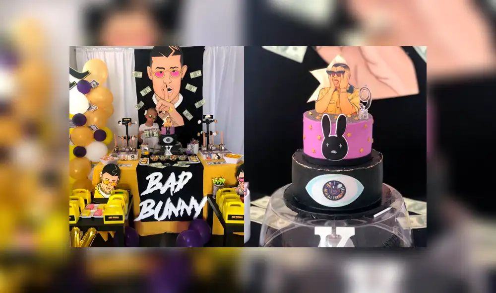Facebook: niño fan de 'Bad Bunny' causa polémica con su fiesta temática del 'trapero' [FOTOS]