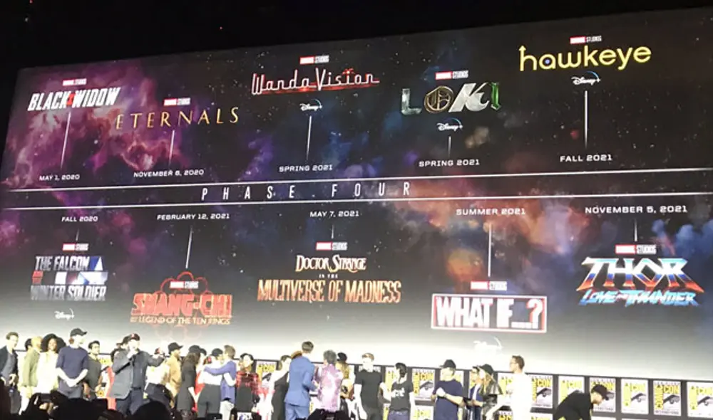 Estos son los 10 títulos revelados por Marvel para el 2020 y 2021.