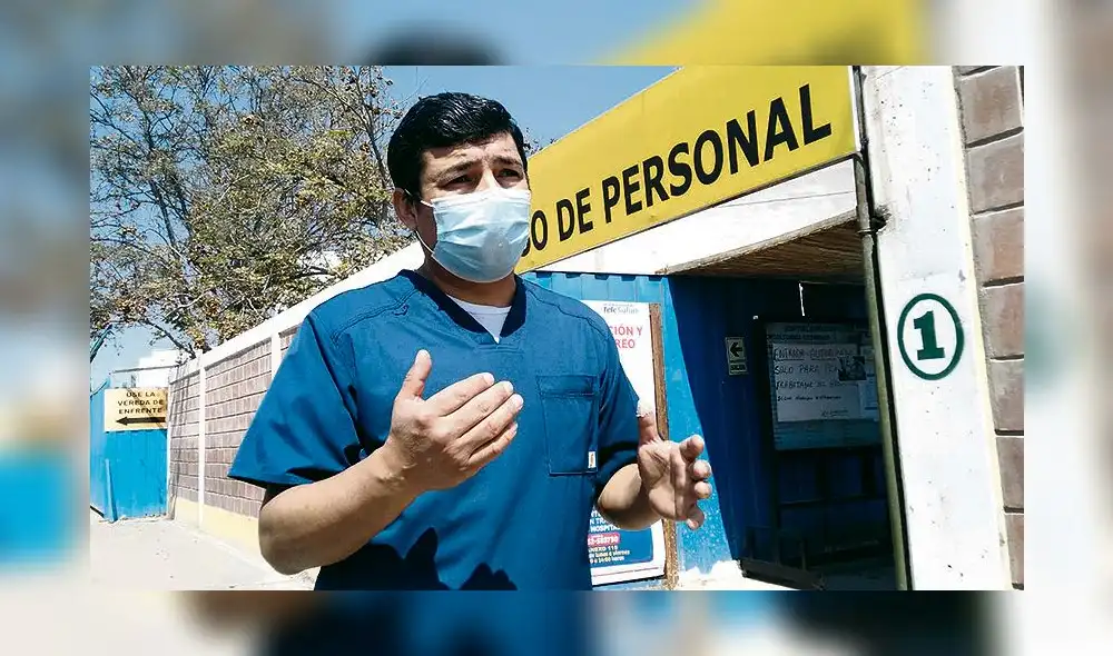 pedido. Decano del Colegio Médico en Tacna, Benjamín Nuñez.