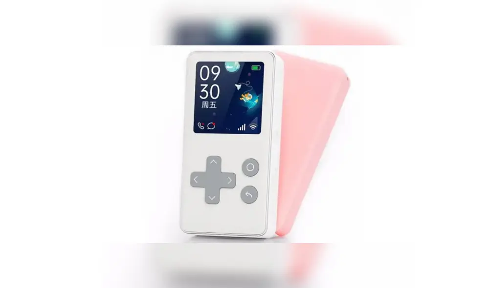 Tiene un diseño muy peculiar, ya que parece un Game Boy. Foto: Xioami.