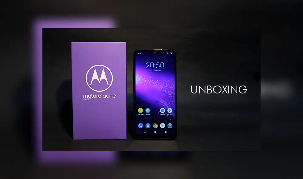 Conoce todo lo que trae el nuevo Motorola One Macro. | Foto: Carol Larrain.