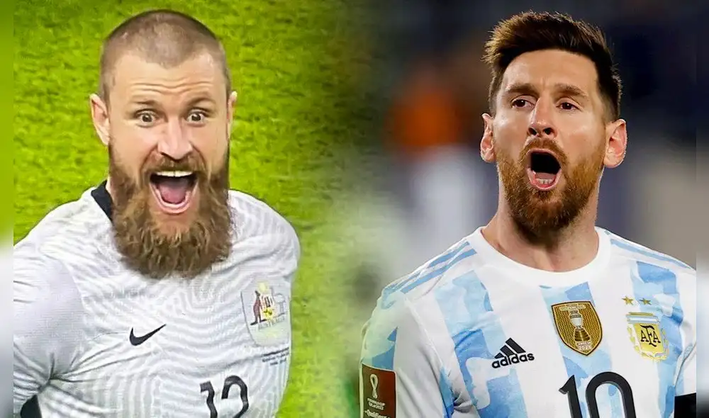 Argentina vs. Australia buscan uno de los boletos a los cuartos de final del Mundial Qatar 2022. Foto: composición LR/EFE/captura Movistar Deportes