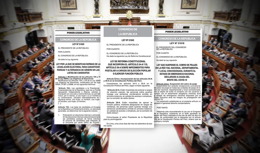 Congreso. Foto: composición LR