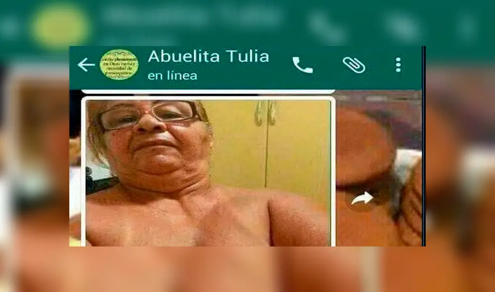 WhatsApp: Abuela envía, por error, fotos íntimas a su nieto [FOTOS] 