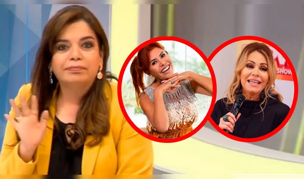 Gisela Valcárcel, Magaly Medina y Milagros Leiva