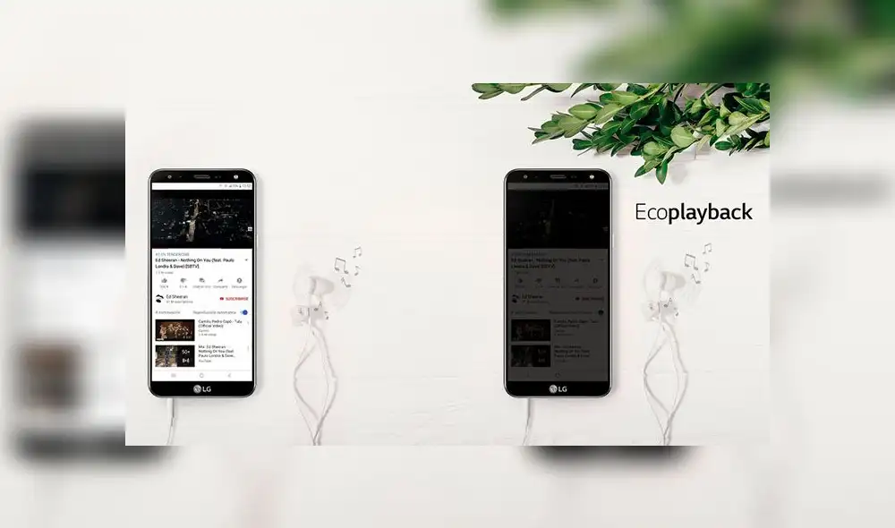 La función Eco Playback permite reducir automáticamente el brillo de la pantalla. La función Eco Playback permite reducir automáticamente el brillo de la pantalla.