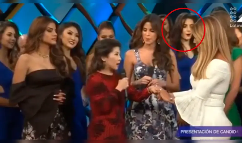 Candidata del Miss Perú  2019 se desmayó en presentación y reacción de Jessica Newton sorprendió