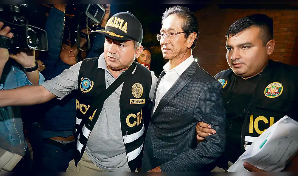 Jaime Yoshiyama fue detenido porque no supo acreditar origen de pistola sin licencia