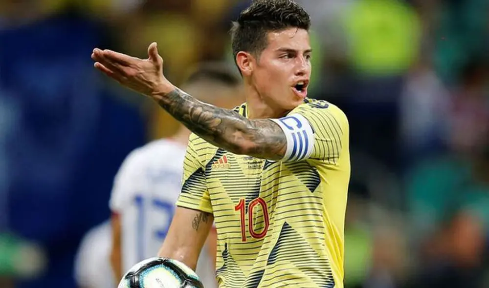 James Rodríguez se refiere a la enfermedad del coronavirus. James Rodríguez se refiere a la enfermedad del coronavirus.