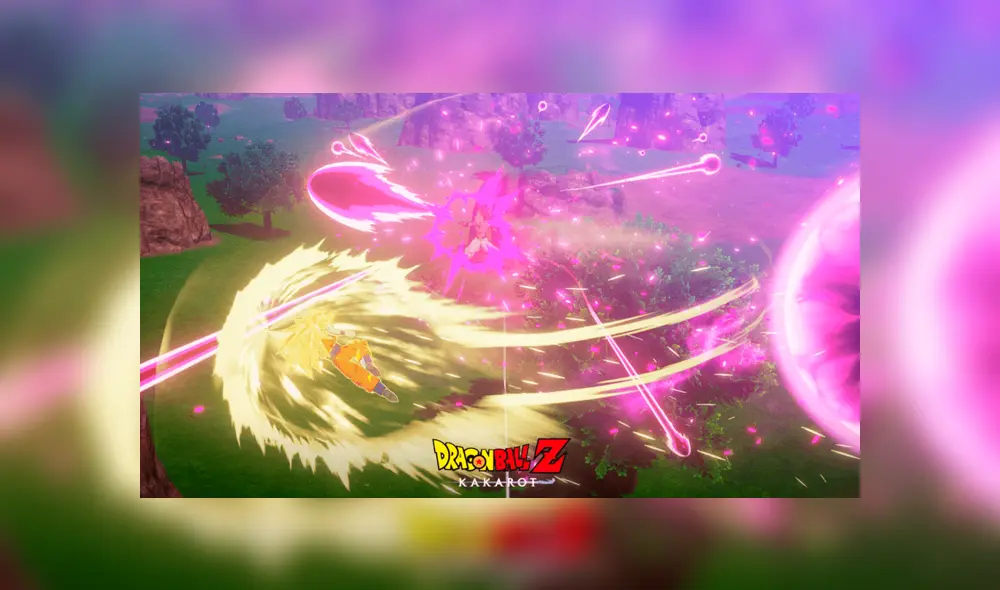 Dragon Ball Z Kakarot recrea épica pelea entre Kid Boo y Goku SSJ3.