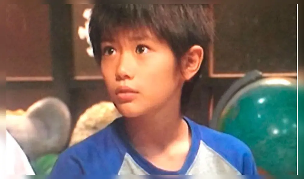 Haruma Miura a los 10 años en el jdrama Manatsu no Merry Christmas (TBS, 2000). Crédito: Instagram