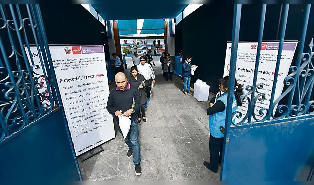 PROCESO. Tras el examen, ahora sigue la fase descentralizada.