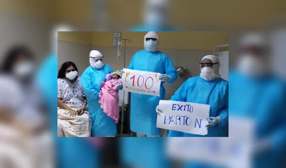 Centro Materno COVID-19 reporta el parto número 100 en Trujillo