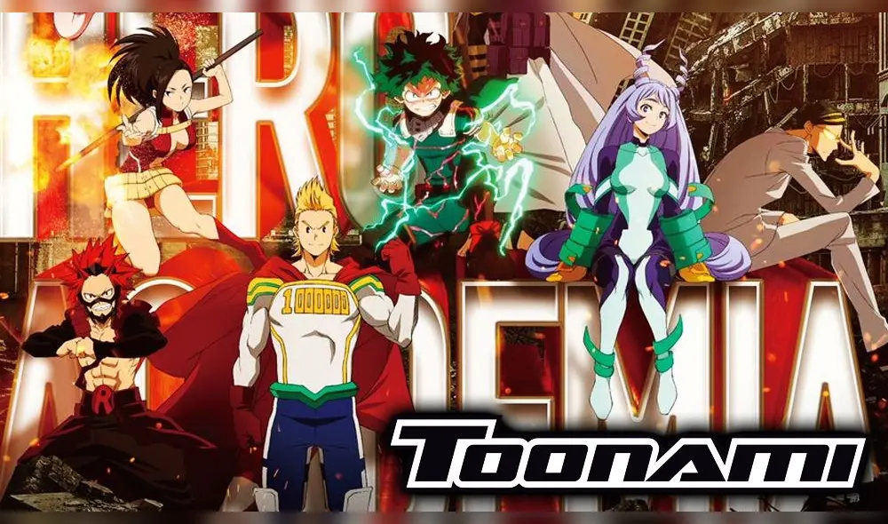 La última temporada de My Hero Academia pronto en televisión
