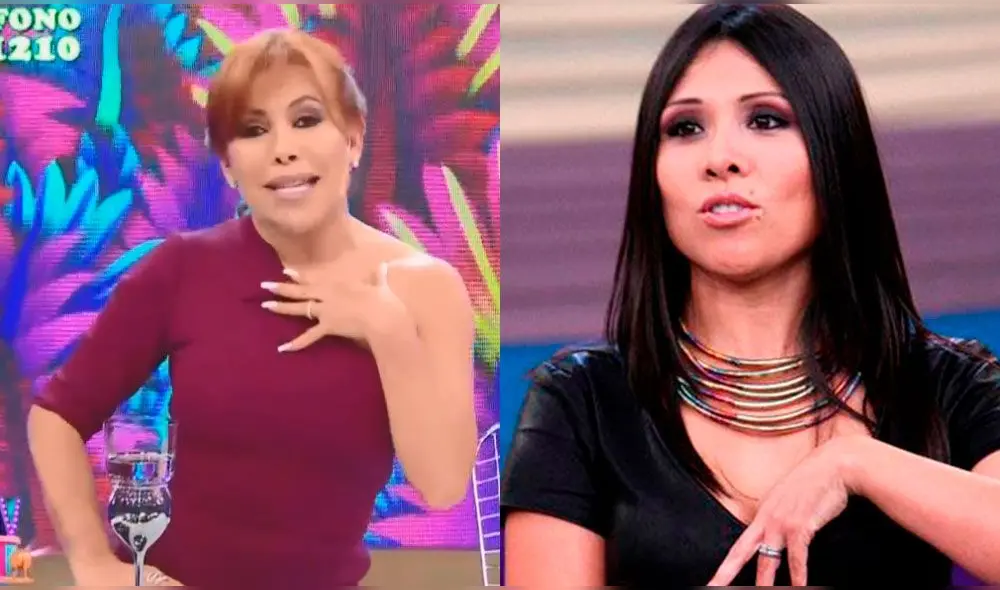 La conductora de televisión arremetió contra el programa "En boca de todos", donde se presentó el salsero.