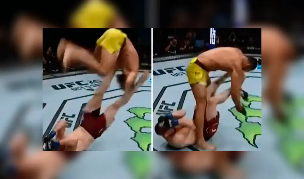 Michel Pereira llevaba tres victorias consecutivas. Créditos: Captura de TV Michel Pereira llevaba tres victorias consecutivas. Créditos: Captura de TV