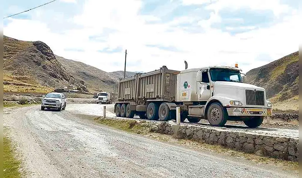 desbloqueado. Se reestableció tránsito para transporte de minerales luego de 21 días.