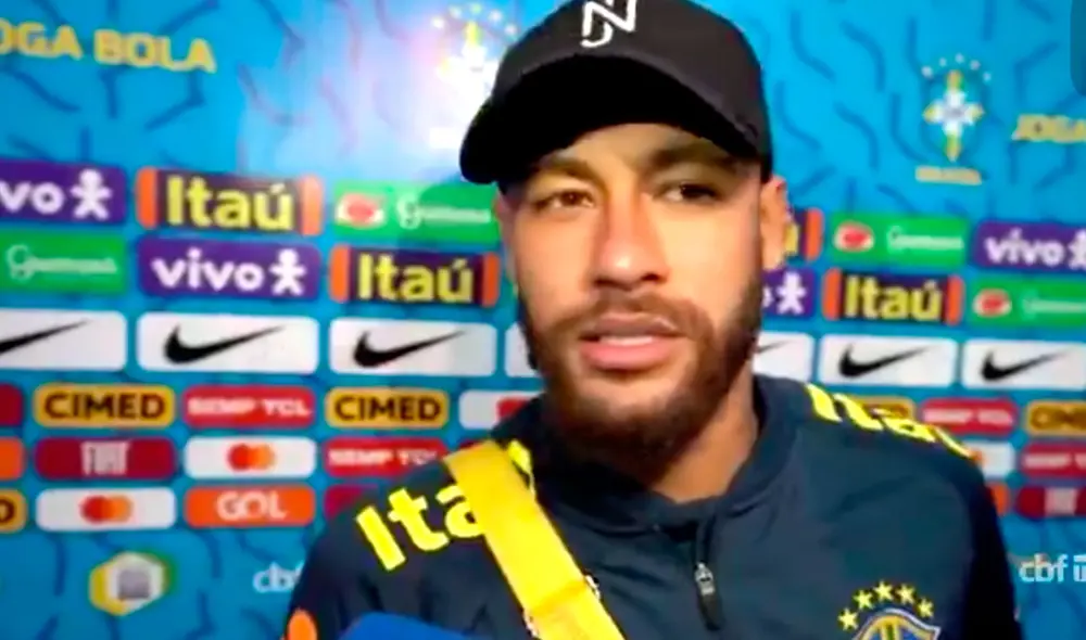 Neymar anotó tres goles contra Perú en la victoria de Brasil 4-2 por la segunda fecha del Clasificatorio Qatar 2022. Foto: Captura CBF TV. Neymar anotó tres goles contra Perú en la victoria de Brasil 4-2 por la segunda fecha del Clasificatorio Qatar 2022. Foto: Captura CBF TV.