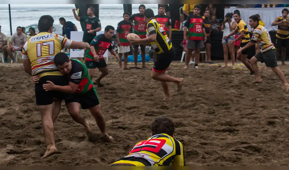El torneo de Rugby de playa se realizará mañana en Chorrillos El torneo de Rugby de playa se realizará mañana en Chorrillos