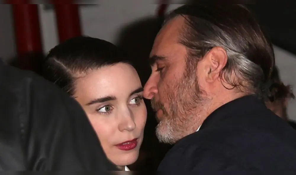 Joaquin Phoenix enloquece de amor por Rooney Mara Joaquin Phoenix enloquece de amor por Rooney Mara
