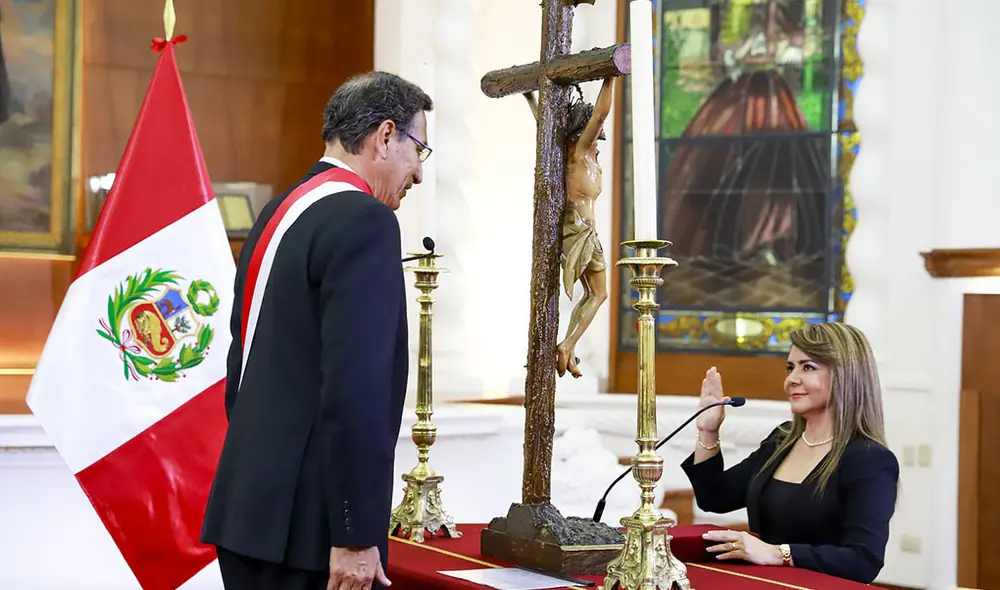 María Hinostroza Pereyra juró como nueva ministra de Salud [VIDEO]  