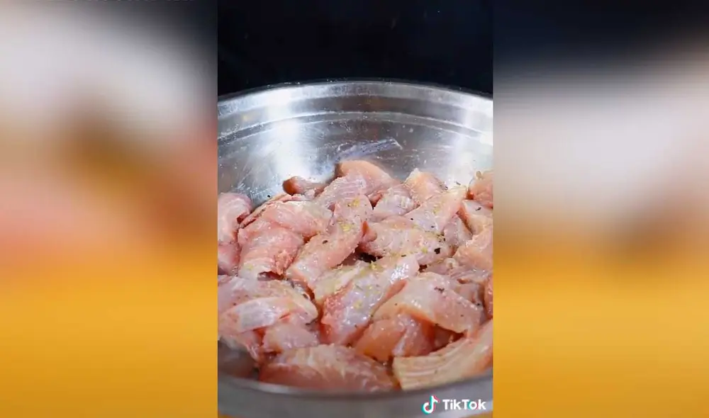 Desliza las imágenes para conocer un poco más sobre esta receta del chicharrón de pescado. Foto: captura de TikTok/@aji.causa.oficial