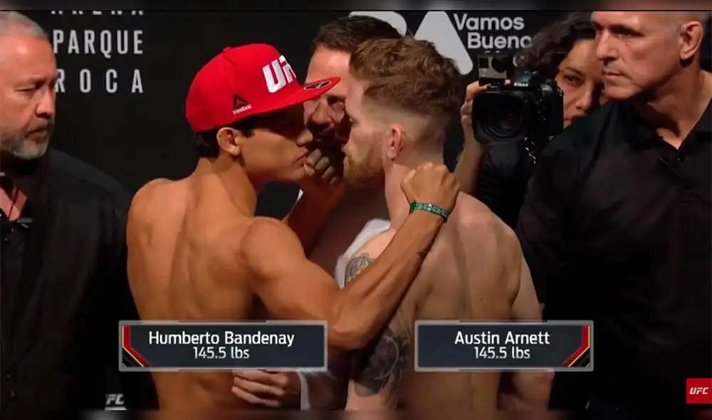 Humberto Bandenay perdió por decisión unánime en el UFC Argentina