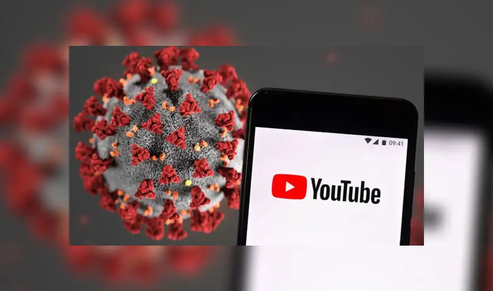 Prohíben mencionar la palabra 'coronavirus' en YouTube.