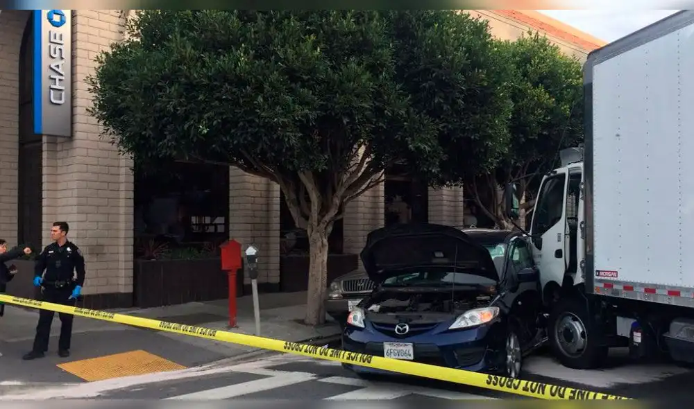EE.UU.: camión atropelló a varias personas en San Francisco [FOTOS]