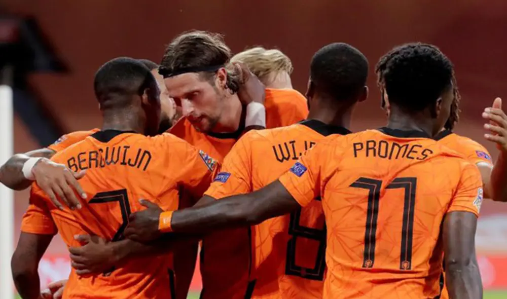 Holanda arrancó con el pie derecho su participación en la UEFA Nations League 2020. Foto: KNVB