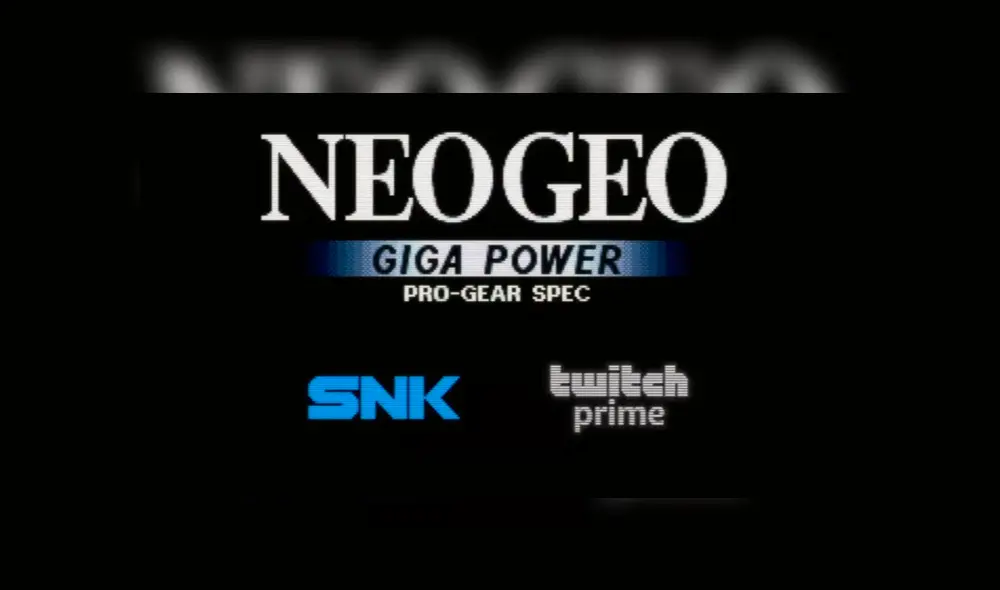 Los clásicos de la NEO GEO llegan como juegos gratis a Twitch Prime a partir del 26 de mayo.