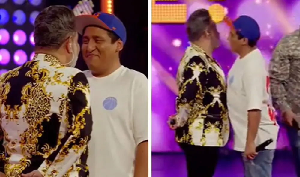 Andrés Hurtado y Jorge Luna alborotaron al público presencial de "Hablando huevadas". Foto: captura YouTube "Chapa tu Money"