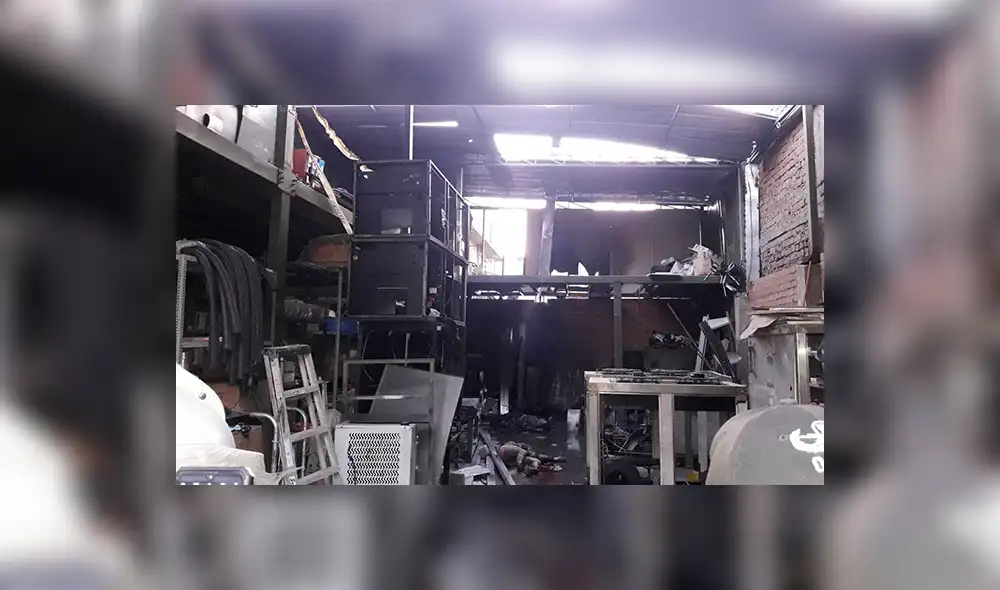 Breña: explosión de balón de gas deja dos muertos y cuatro heridos en una fábrica de refrigeración industrial. (Foto: URPI)