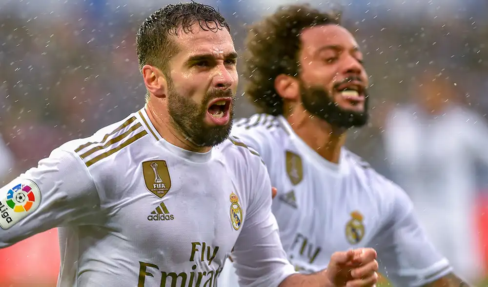 Carvajal marcó el tanto de la victoria ante el Alavés. (créditos: AFP) Carvajal marcó el tanto de la victoria ante el Alavés. (créditos: AFP)