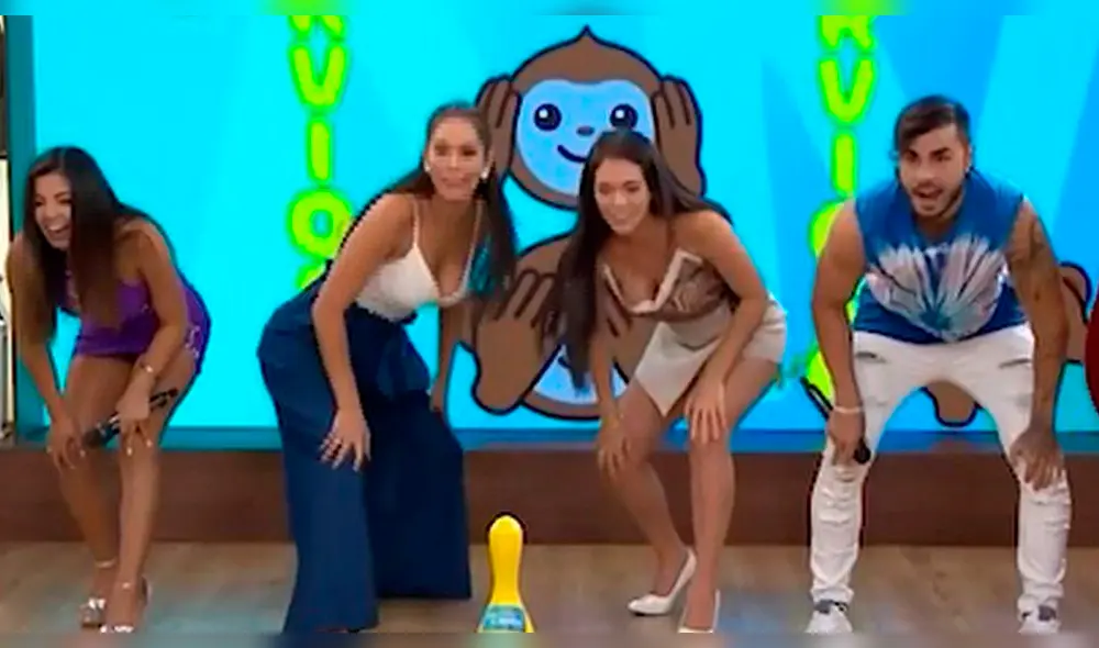 Jazmín Pinedo sufre descuido en programa y muestra de más en vivo [VIDEO]