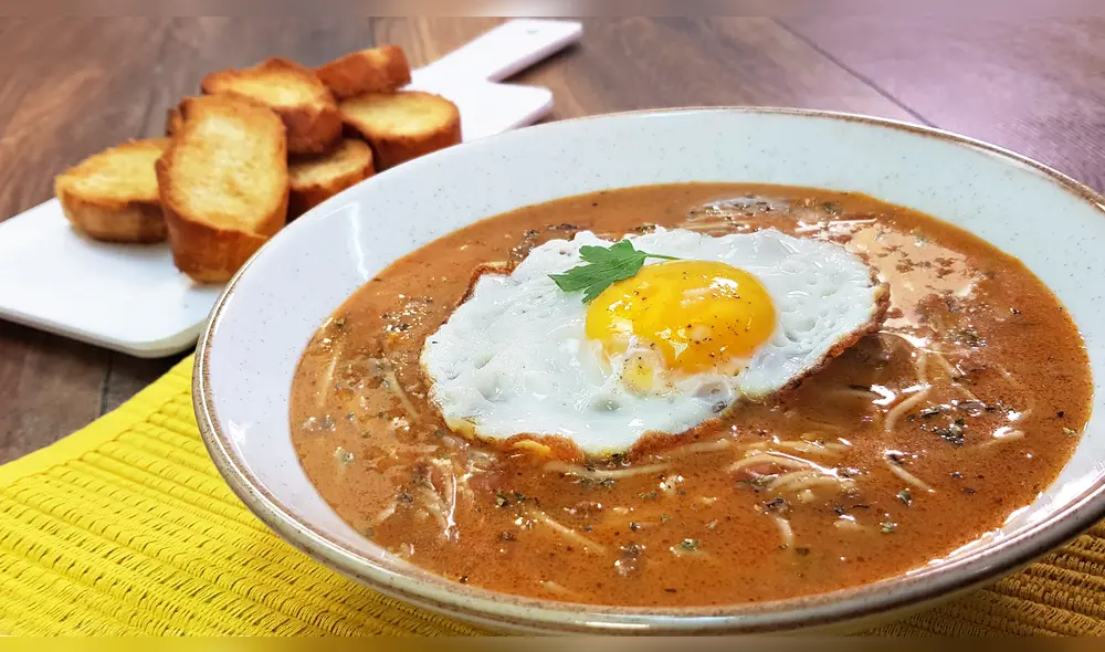 Sopa Criolla [receta completa y video]. Buenazo