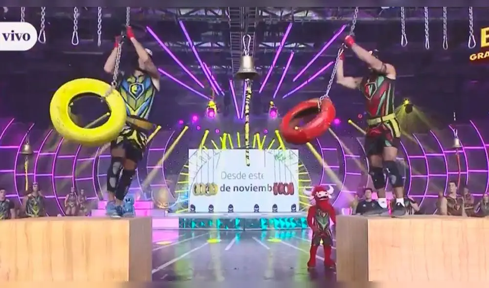 Patricio Parodi y Said Palao se lesionan al chocar en el aire en “Esto es Guerra” Patricio Parodi y Said Palao se lesionan al chocar en el aire en “Esto es Guerra”