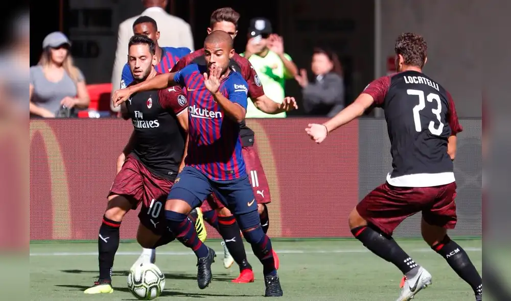 Barcelona perdió 1-0 contra Milan por la International Champions Cup Barcelona perdió 1-0 contra Milan por la International Champions Cup