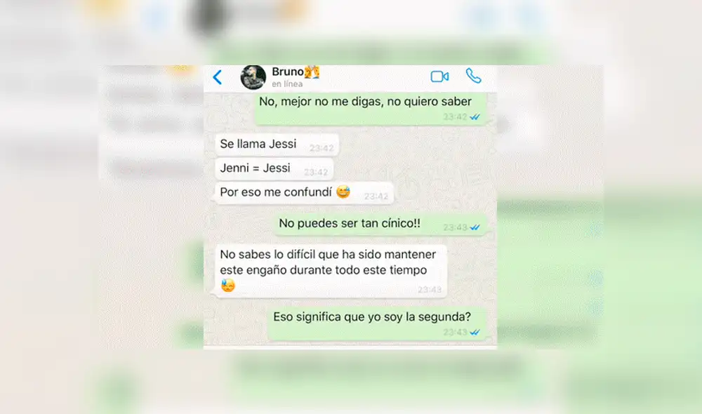 WhatsApp: Joven totalmente ebrio termina revelando oscuro secreto a su novia [FOTOS]