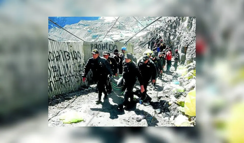 Mineros murieron asfixiados por gases tóxicos en contrata minera.