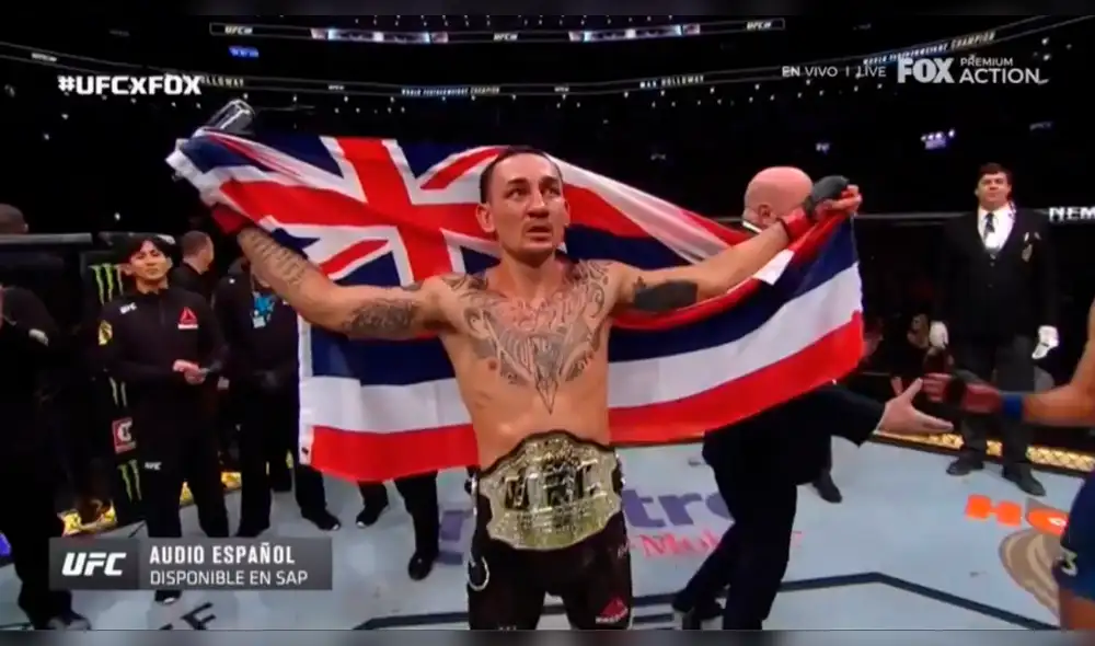 UFC 231: Max Holloway le transforma el rostro a Brian Ortega y retiene el campeonato peso pluma [VIDEO]